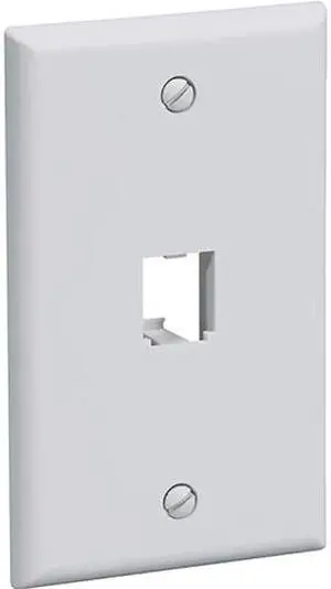 PANDUIT 1 Socket Mini-Com Classic Faceplate