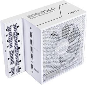 LIAN LI Edge series EG1300 White, 1300W ATX12V v3.1, 80 PLUS PLATINUM Certified , Full Modular Power Supply