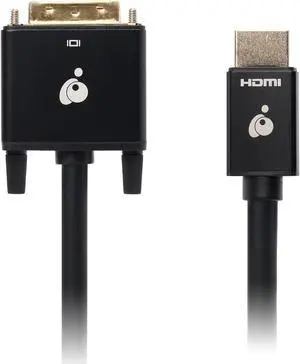 IOGEAR GHDDVIC4K3 6ft. 4K @ 30Hz HDMI to DVI Converter Cable