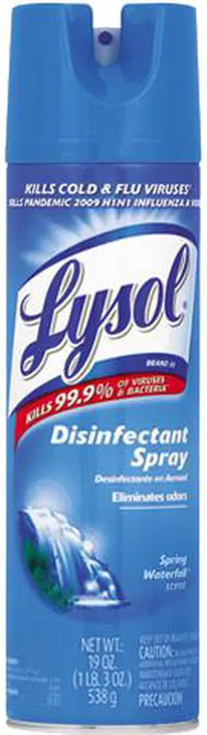 Disinfectant Spray, Crisp Linen Scent, 19 oz Aerosol