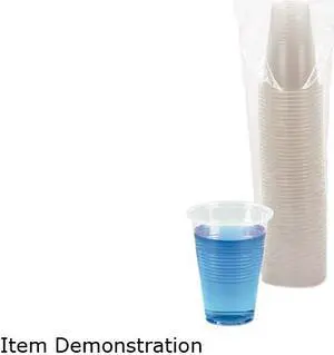Translucent Plastic Hot/Cold Cups, 16Oz, 50/Bag, 20 Bags/Carton Translucent Plastic Hot/Cold Cups, 16Oz, 50/Bag, 20 Bags/Carton