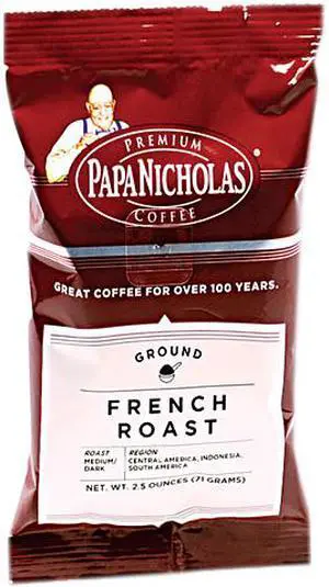 Papanicholas Coffee Premium Coffee French Roast 18/Carton 25183