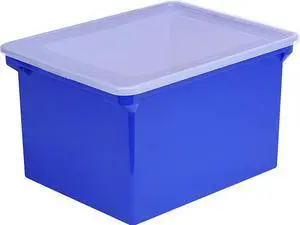 Storex File,Plastic,Tote,Be 61554U01C