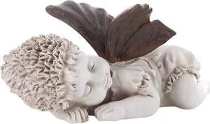 hi-line gift ltd sleeping baby fairy statue hi-line gift ltd sleeping baby fairy statue