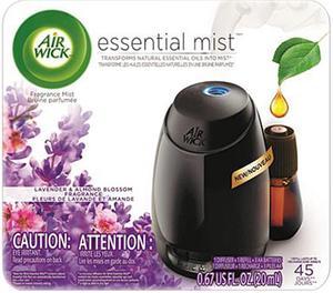 Essential Mist Starter Kit Lavender and Almond Blossom 067 oz 4Carton 98576