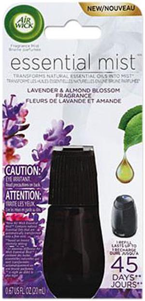 Essential Mist Refill Lavender and Almond Blossom 067 oz 6Carton 98552