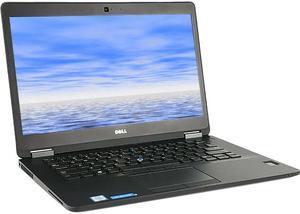 Dell Latitude E7470 14.0-in Laptop - Intel Core i5 6300U 6th Gen 2.40 GHz 8GB 256GB SSD Windows 10 Pro 64-Bit - Webcam