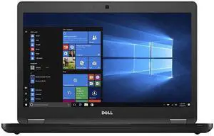 Dell Latitude 5480 14.0-in Laptop - Intel Core i5 7300U 7th Gen 2.60 GHz 16GB 1TB SSD Windows 10 Pro 64-Bit - Webcam
