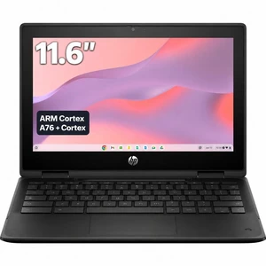 HP Fortis Flip G1m 11.6" Touchscreen Convertible 2 in 1 Chromebook - HD - Octa-core (ARM Cortex A76 + Cortex A55) - 32 GB Flash Memory - English Keyboard - Jet Black - MediaTek Kompanio 520 Chip HP Fortis Flip G1m 11.6" Touchscreen Convertible 2 in 1 Chromebook - HD - Octa-core (ARM Cortex A76 + Cortex A55) - 32 GB Flash Memory - English Keyboard - Jet Black - MediaTek Kompanio 520 Chip