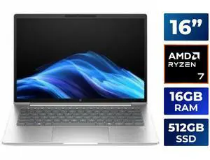 HP ProBook 4 G1a 16" Notebook - AMD Ryzen 7 250 - 16GB - 512GB SSD - Pike Silver - Windows 11 Pro - AMD Radeon 780M Graphics - Webcam - IEEE 802.11ax Wireless BM2E3UT#ABA HP ProBook 4 G1a 16" Notebook - AMD Ryzen 7 250 - 16GB - 512GB SSD - Pike Silver - Windows 11 Pro - AMD Radeon 780M Graphics - Webcam - IEEE 802.11ax Wireless BM2E3UT#ABA
