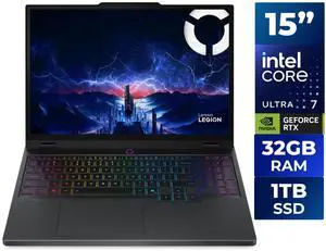 Lenovo Legion 5 15IAX10 83F0001RUS 15.1" Gaming Notebook - WQXGA - Intel Core Ultra 7 255HX - 32 GB - 1 TB SSD - English Keyboard - Eclipse Black - Intel Chip - 2560 x 1600 - Windows 11 Pro - NVI Lenovo Legion 5 15IAX10 83F0001RUS 15.1" Gaming Notebook - WQXGA - Intel Core Ultra 7 255HX - 32 GB - 1 TB SSD - English Keyboard - Eclipse Black - Intel Chip - 2560 x 1600 - Windows 11 Pro - NVI