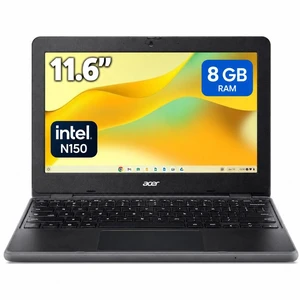 Acer Chromebook 511 C737-C28P 11.6" Rugged Clamshell Chromebook - Intel N150 - 8 GB - 64 GB Flash Memory - ChromeOS - Webcam - Wi-Fi 7 - NX.JJDAA.005 Acer Chromebook 511 C737-C28P 11.6" Rugged Clamshell Chromebook - Intel N150 - 8 GB - 64 GB Flash Memory - ChromeOS - Webcam - Wi-Fi 7 - NX.JJDAA.005