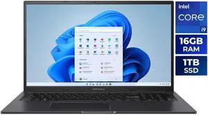 ASUS Vivobook 17X Laptop - Intel i9-13900H - 16GB RAM 1TB SSD - Indie Black (K3704VA-DS96) ASUS Vivobook 17X Laptop - Intel i9-13900H - 16GB RAM 1TB SSD - Indie Black (K3704VA-DS96)