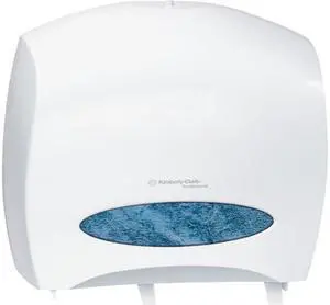 Kimberly-Clark Windows JRT Jr. Escort Jumbo Roll Bath Tissue Dispenser 16 x 5 4 Kimberly-Clark Windows JRT Jr. Escort Jumbo Roll Bath Tissue Dispenser 16 x 5 4