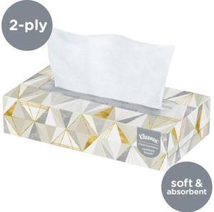 Kleenex Professional Facial Tissue for Business (21606), Flat Tissue Boxes, 48 Boxes / Case, 125 Tissues / Box