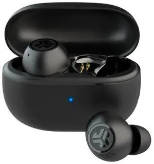 JLab Go Pop EBGOANCRBLK124 True Wireless Earbuds And Charging Case - Black - Active Noise Cancellation - Bluetooth