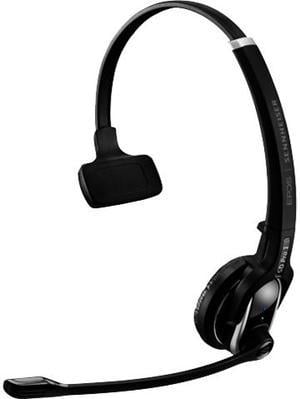 Sennheiser SD Pro 1 ML (1000562) - Single-Sided, Multi Connectivity Wireless DECT Headset for Desk Phone & Certified for Skype for Business, Ultra Noise-Cancelling Microphone (Black)