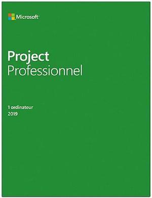 Microsoft Project 2019 Professional - Box Pack - 1 PC - Medialess