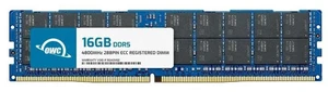 OWC OWC4R8D51R416GB OWC 16GB DDR5 4800 PC5-38400 CL40 1Rx4 288-pin 1.1V ECC Registered RDIMM Memory RAM Module Upgrade for Select Workstations or Servers OWC OWC4R8D51R416GB OWC 16GB DDR5 4800 PC5-38400 CL40 1Rx4 288-pin 1.1V ECC Registered RDIMM Memory RAM Module Upgrade for Select Workstations or Servers