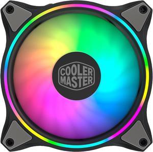 Cooler Master MasterFan MF120 HALO Addressable RGB 120mm Fan with Duo-Ring ARGB LED Lighting