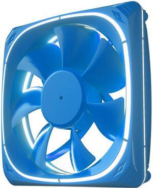 Vetroo DF120 120mm Case Fan White LED Lighting PC Cooling Fan w/ Blue Fan Frame for Radiator / CPU Cooler / Computer Case