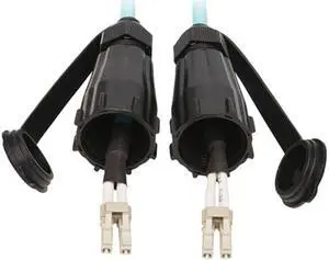 Tripp Lite 10Gb Duplex Multimode 50/125 Om3 Fiber Patch Cable Aqua 2M