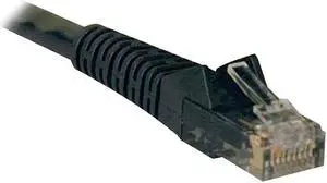 TRIPP LITE CONNECTIVITY N201-003-BK50BP 3FT CAT6 PATCH CABLE M/M BLACK