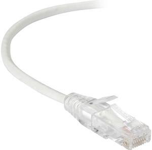 BLACK BOX C6APC28-WH-07 CAT6A 500-MHZ STRANDED ETHERNET PATCH CABLE - UNSHIELDED (UTP), CM PVC, SNAGLESS