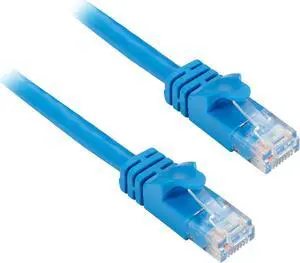 BLACK BOX CAT6APC-025-BL CAT6A 500-MHZ STRANDED ETHERNET PATCH CABLE - UNSHIELDED (UTP), CM PVC, SLIMLINE