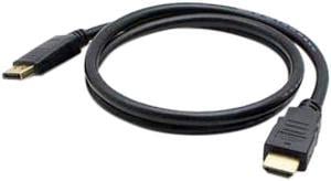 6Ft Displayport Male To Hdmi Male Black Cable Which Requires Dp++ For Resolution Up To 2560X1600 (Wqxga)