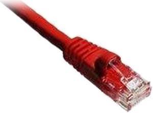 Axiom C5EMB-R3-AX Patch Cable - Rj-45 (M) To Rj-45 (M) - 3 Ft - Utp - Cat 5E - Molded, Stranded, Snagless, Booted - Red