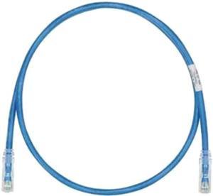 Panduit UTP28SP2BU Cat6 28awg UTP Network Patch Cable, 2 Ft Blue