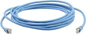 Kramer Electronics C-UNIKAT Four-Pair CAT6A U/FTP Video & LAN Cable, 100', Blue