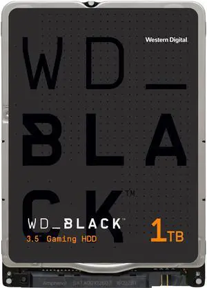 WD Black 1TB Hard Drive - 7200 RPM SATA 6Gb/s 64MB Cache 2.5 Inch - WD10SPSX WD Black 1TB Hard Drive - 7200 RPM SATA 6Gb/s 64MB Cache 2.5 Inch - WD10SPSX