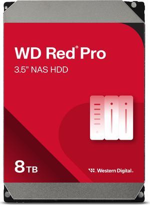 WD Red Pro WD8005FFBX 8TB 7200 RPM 256MB Cache SATA 6.0Gb/s 3.5" Internal Hard Drive Bare Drive