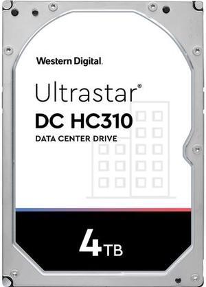 WD Ultrastar DC HC310 4TB 7200 RPM 512e SATA 6Gb/s 3.5-Inch Enterprise Data Center Hard Drive - HUS726T4TALE6L4 (0B36040)