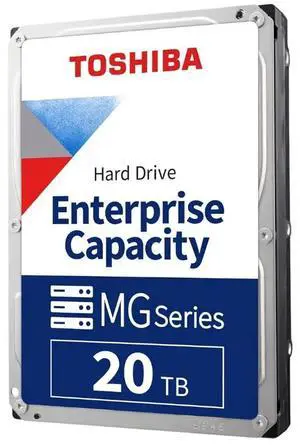 Toshiba MG11 Series 20TB 3.5-inch SATA 6Gb/s 7200 RPM 1GB Cache 512e Enterprise Capacity Hard Disk Drive HDD - MG11ACA20TE Toshiba MG11 Series 20TB 3.5-inch SATA 6Gb/s 7200 RPM 1GB Cache 512e Enterprise Capacity Hard Disk Drive HDD - MG11ACA20TE