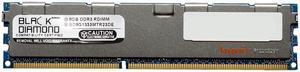 Black Diamond Memory 8GB 240-Pin DDR3 SDRAM DDR3 1333 (PC3 10600) ECC Registered System Specific Memory Model BD8G1333MTR23DE