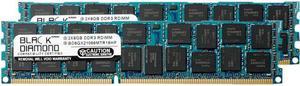 Black Diamond Memory 16GB (2 x 8GB) 240-Pin DDR3 SDRAM DDR3 1066 (PC3 8500) ECC Registered System Specific Memory Model BD8GX21066MTR16HP