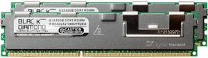 Black Diamond Memory 64GB (2 x 32GB) DDR3 1066 (PC3 8500) ECC Registered System Specific Memory Model BD32GX21066MTR26IB