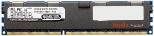 Black Diamond Server Memory 8GB 240-Pin DDR3 SDRAM ECC Registered DDR3 1333 (PC3 10600) Model BD8G1333MTR23