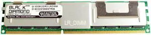 Black Diamond Memory 32GB ECC Load Reduced DDR3 1866 (PC3 14900) Server Memory Model BD32G1866MTR96