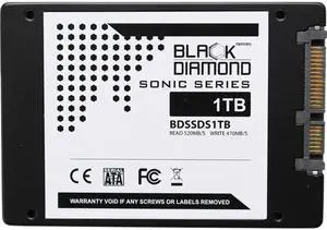 Black Diamond Memory Sonic Series BDSSDS1T 2.5" 1TB SATA III TLC Internal Solid State Drive