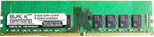 Black Diamond Memory 8GB ECC Unbuffered DDR4 2133 (PC4 17000) Server Memory Model BD8G2133MQE22