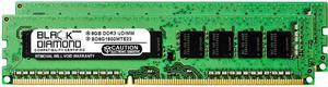 Black Diamond Memory 16GB (2 x 8GB) ECC Unbuffered DDR3 1600 (PC3 12800) Server Memory Model BD8GX21600MTE22