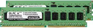 Black Diamond Memory 16GB (2 x 8GB) ECC Registered DDR4 2933 (PC4 23400) Server Memory Model BD8GX22933MQR26