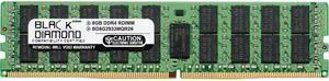 Black Diamond Memory 8GB ECC Registered DDR4 2933 (PC4 23400) Server Memory Model BD8G2933MQR26