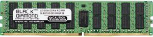Black Diamond Memory 32GB ECC Registered DDR4 2933 (PC4 23400) Server Memory Model BD32G2933MQR29
