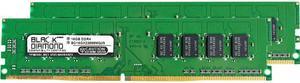 Black Diamond Memory 32GB (2 x 16GB) 288-Pin PC RAM DDR4 2666 (PC4 21300) Desktop Memory Model BD16GX22666MQ25