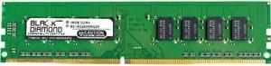 Black Diamond Memory 16GB 288-Pin PC RAM DDR4 2400 (PC4 19200) Desktop Memory Model BD16G2400MQ25